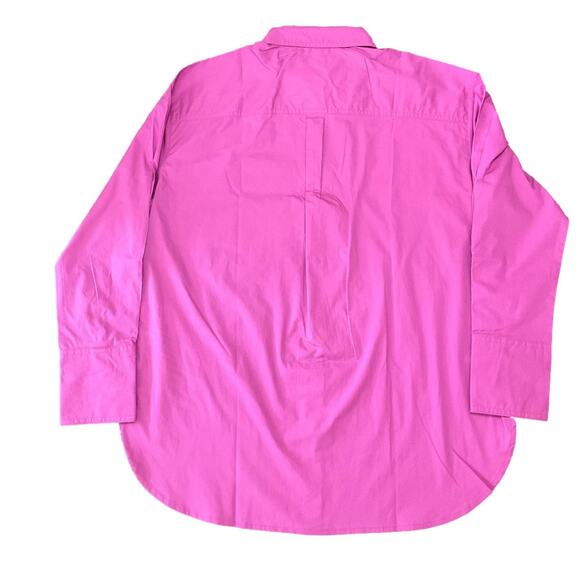 Banana Republic Women's Shirt Button Front Pink Size Large NWT - Picture 3 of 8